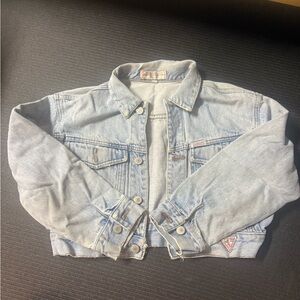 Vintage Guess Light Blue Denim Jean Jacket